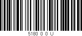 Código de barras (EAN, GTIN, SKU, ISBN): '5180_0_0_U'