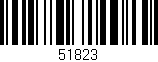 Código de barras (EAN, GTIN, SKU, ISBN): '51823'