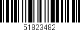 Código de barras (EAN, GTIN, SKU, ISBN): '51823482'