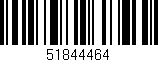 Código de barras (EAN, GTIN, SKU, ISBN): '51844464'