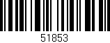 Código de barras (EAN, GTIN, SKU, ISBN): '51853'