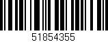 Código de barras (EAN, GTIN, SKU, ISBN): '51854355'