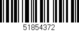 Código de barras (EAN, GTIN, SKU, ISBN): '51854372'