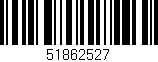 Código de barras (EAN, GTIN, SKU, ISBN): '51862527'