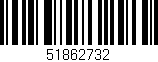 Código de barras (EAN, GTIN, SKU, ISBN): '51862732'