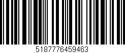 Código de barras (EAN, GTIN, SKU, ISBN): '5187776459463'