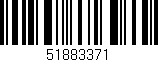 Código de barras (EAN, GTIN, SKU, ISBN): '51883371'