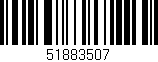 Código de barras (EAN, GTIN, SKU, ISBN): '51883507'