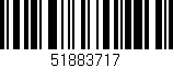 Código de barras (EAN, GTIN, SKU, ISBN): '51883717'