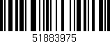 Código de barras (EAN, GTIN, SKU, ISBN): '51883975'