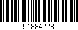 Código de barras (EAN, GTIN, SKU, ISBN): '51884228'