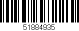 Código de barras (EAN, GTIN, SKU, ISBN): '51884935'