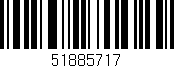 Código de barras (EAN, GTIN, SKU, ISBN): '51885717'