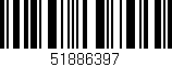 Código de barras (EAN, GTIN, SKU, ISBN): '51886397'