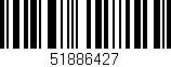Código de barras (EAN, GTIN, SKU, ISBN): '51886427'