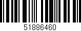 Código de barras (EAN, GTIN, SKU, ISBN): '51886460'