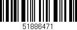 Código de barras (EAN, GTIN, SKU, ISBN): '51886471'