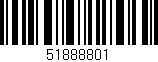 Código de barras (EAN, GTIN, SKU, ISBN): '51888801'