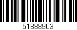 Código de barras (EAN, GTIN, SKU, ISBN): '51888903'