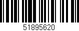 Código de barras (EAN, GTIN, SKU, ISBN): '51895620'