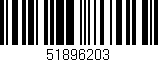 Código de barras (EAN, GTIN, SKU, ISBN): '51896203'