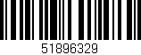 Código de barras (EAN, GTIN, SKU, ISBN): '51896329'