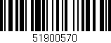 Código de barras (EAN, GTIN, SKU, ISBN): '51900570'