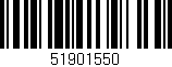 Código de barras (EAN, GTIN, SKU, ISBN): '51901550'