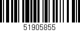 Código de barras (EAN, GTIN, SKU, ISBN): '51905855'