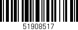 Código de barras (EAN, GTIN, SKU, ISBN): '51908517'