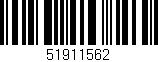 Código de barras (EAN, GTIN, SKU, ISBN): '51911562'