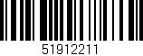 Código de barras (EAN, GTIN, SKU, ISBN): '51912211'