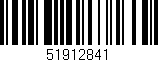 Código de barras (EAN, GTIN, SKU, ISBN): '51912841'