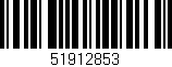 Código de barras (EAN, GTIN, SKU, ISBN): '51912853'