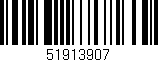 Código de barras (EAN, GTIN, SKU, ISBN): '51913907'