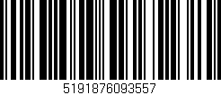 Código de barras (EAN, GTIN, SKU, ISBN): '5191876093557'