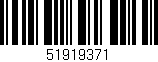 Código de barras (EAN, GTIN, SKU, ISBN): '51919371'