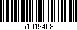 Código de barras (EAN, GTIN, SKU, ISBN): '51919468'