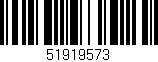 Código de barras (EAN, GTIN, SKU, ISBN): '51919573'