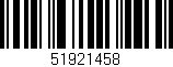 Código de barras (EAN, GTIN, SKU, ISBN): '51921458'
