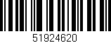 Código de barras (EAN, GTIN, SKU, ISBN): '51924620'