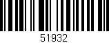 Código de barras (EAN, GTIN, SKU, ISBN): '51932'