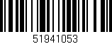 Código de barras (EAN, GTIN, SKU, ISBN): '51941053'
