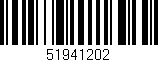 Código de barras (EAN, GTIN, SKU, ISBN): '51941202'