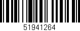 Código de barras (EAN, GTIN, SKU, ISBN): '51941264'