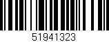Código de barras (EAN, GTIN, SKU, ISBN): '51941323'