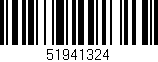 Código de barras (EAN, GTIN, SKU, ISBN): '51941324'