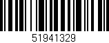 Código de barras (EAN, GTIN, SKU, ISBN): '51941329'