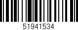 Código de barras (EAN, GTIN, SKU, ISBN): '51941534'