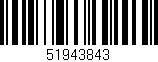 Código de barras (EAN, GTIN, SKU, ISBN): '51943843'